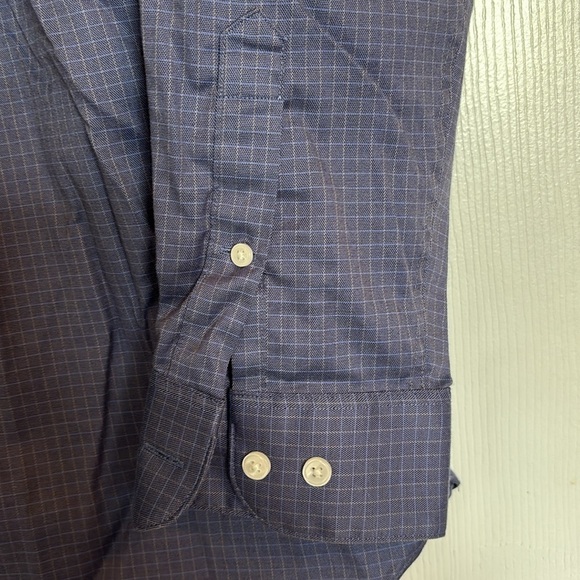 Fairlane men’s blue long sleeve button down shirt size large - Picture 5 of 8